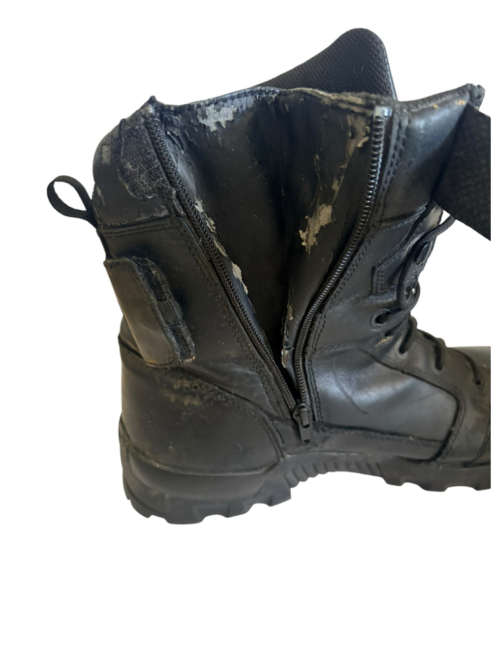 Harley-Davidson Men's Black Leather Waterproof Heated Boots. D98314 NO CHARGER - Picture 13 of 13
